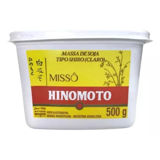 Massa De Soja Missô Shiro Claro Hinomoto 500g