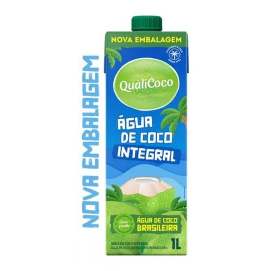 Agua De Coco Integral 1l Qualicoco