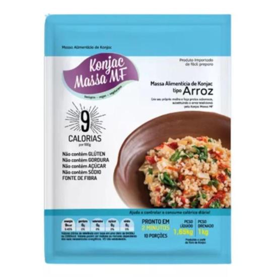 Konjac Tipo Arroz Massa Alimentícia Saudável - Original Nfe