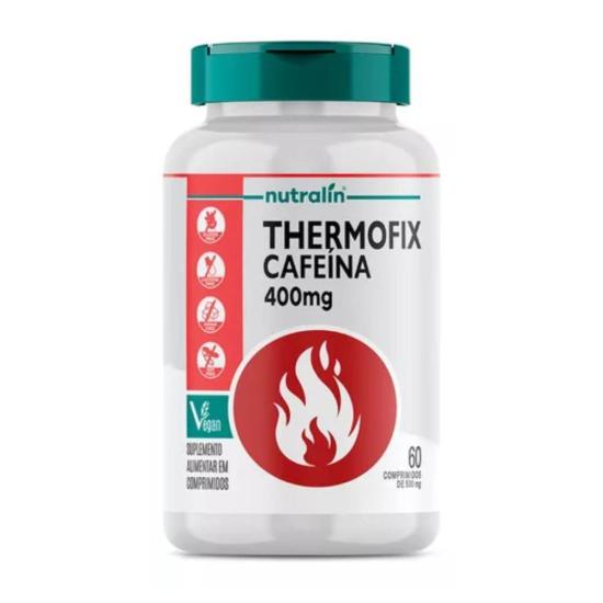 Thermofix Cafeína 400mg Nutralín 60 Comp.