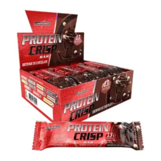 Protein Crisp Bar Caixa C/ 12un De 45g Integralmedica