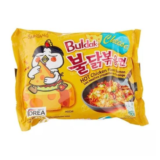 Lamen Coreano Samyang Buldak Hot Chicken Flavor Cheese