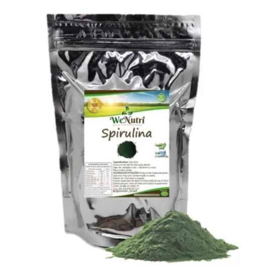 Spirulina Em Pó Pura 1kg Granel Wenutri