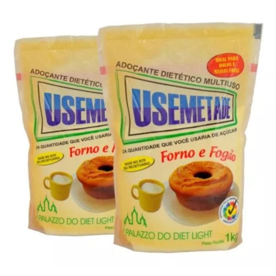 Adoçante Dietético Usemetade Pacote 1 Kg - Bolos E Massas