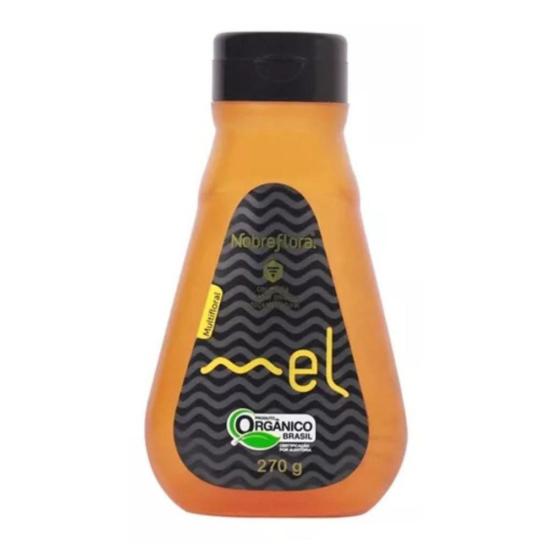 Mel Multifloral Orgânico Nobreflora Bisnaga 270g