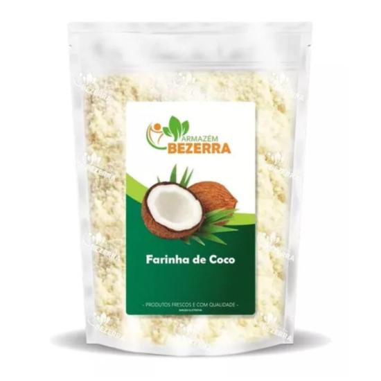 Farinha De Coco Clara 100% Pura A Melhor - 1kg