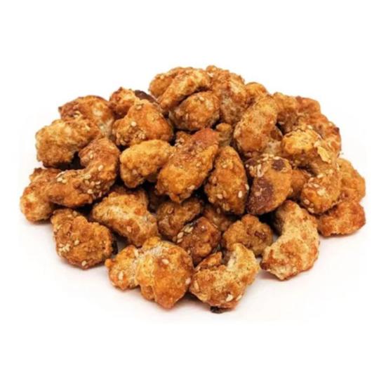 Castanha De Caju Caramelizada Com Gergelim - 500g