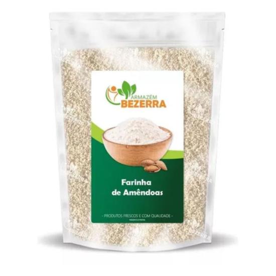 Farinha De Amêndoas Pura - 1kg