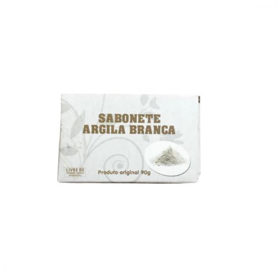 SABONETE DE ARGILA BRANCA