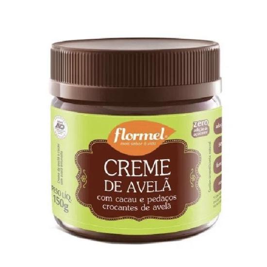 CREME DE AVELÃ C/ CACAU E PEDAÇOS DE AVELÃ