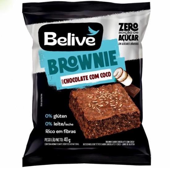 BROWNIE CHOCOLATE COM COCO