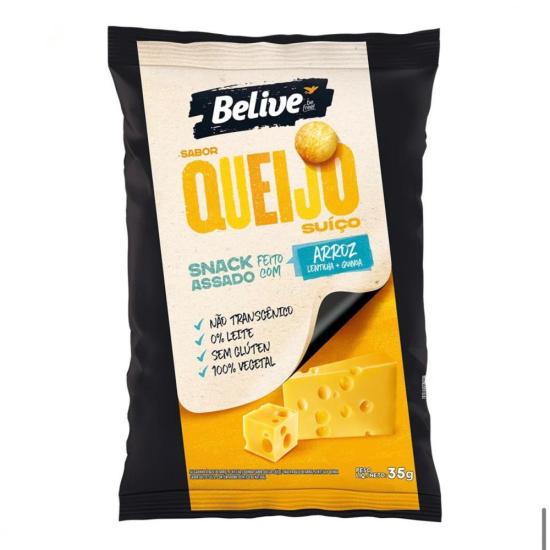 SALGADINHO SABOR QUEIJO SUIÇO