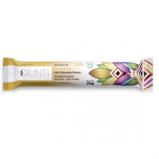 GIUNTI BANANA COM CHOCOLATE BRANCO